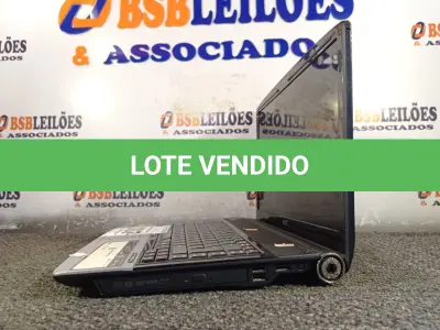 LOTE 007 - 01 NOTEBOOK MARCA ACER. (NO ESTADO) ATENÇÃO! FAZER A VISITAÇÃO ANTES DE ARREMATAR, NÃO SABEMOS SE FUNCIONA. LEILÃO NÃO TEM GARANTIA E NEM DEVOLUÇÃO, SUJEITO A POSSÍVEIS AVARIAS VISÍVEIS/OCULTAS E/OU AUSÊNCIA DE COMPONENTES.