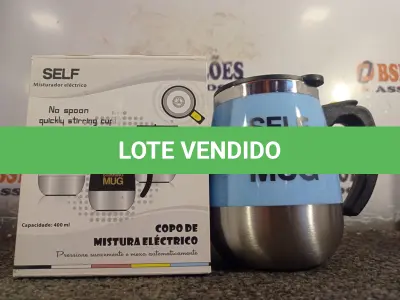LOTE 034 - 01 COPO MISTURADOR ELÉTRICO. (NO ESTADO) ATENÇÃO! FAZER A VISITAÇÃO ANTES DE ARREMATAR, NÃO SABEMOS SE FUNCIONA. LEILÃO NÃO TEM GARANTIA E NEM DEVOLUÇÃO, SUJEITO A POSSÍVEIS AVARIAS VISÍVEIS/OCULTAS E/OU AUSÊNCIA DE COMPONENTES.