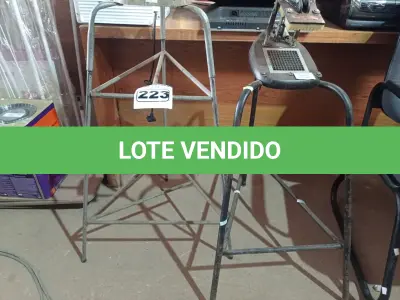 LOTE 223 - 02 CORTADORES DE BATATAS. (NO ESTADO) ATENÇÃO! FAZER A VISITAÇÃO ANTES DE ARREMATAR, NÃO SABEMOS SE FUNCIONA. LEILÃO NÃO TEM GARANTIA E NEM DEVOLUÇÃO, SUJEITO A POSSÍVEIS AVARIAS VISÍVEIS/OCULTAS E/OU AUSÊNCIA DE COMPONENTES.