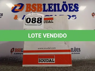 LOTE 088 - 12 TUBOS DE SILICONE NEUTRO PARA CONSTRUÇÃO COR BRANCO 340G. (NO ESTADO) ATENÇÃO! FAZER A VISITAÇÃO ANTES DE ARREMATAR, NÃO SABEMOS SE FUNCIONA. LEILÃO NÃO TEM GARANTIA E NEM DEVOLUÇÃO, SUJEITO A POSSÍVEIS AVARIAS VISÍVEIS/OCULTAS E/OU AUSÊNCIA DE COMPONENTES.