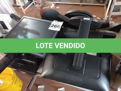 LOTE 269 - 10 MONITORES MARCAS E MODELOS DIVERSOS PARA RETIRADA DE PEÇAS. (NO ESTADO) ATENÇÃO! FAZER A VISITAÇÃO ANTES DE ARREMATAR, NÃO SABEMOS SE FUNCIONA. LEILÃO NÃO TEM GARANTIA E NEM DEVOLUÇÃO, SUJEITO A POSSÍVEIS AVARIAS VISÍVEIS/OCULTAS E/OU AUSÊNCIA DE COMPONENTES.