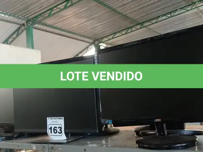 LOTE 163 - 10 MONITORES MARCAS E MODELOS DIVERSOS PARA RETIRADA DE PEÇAS. (NO ESTADO) ATENÇÃO! FAZER A VISITAÇÃO ANTES DE ARREMATAR, NÃO SABEMOS SE FUNCIONA. LEILÃO NÃO TEM GARANTIA E NEM DEVOLUÇÃO, SUJEITO A POSSÍVEIS AVARIAS VISÍVEIS/OCULTAS E/OU AUSÊNCIA DE COMPONENTES.