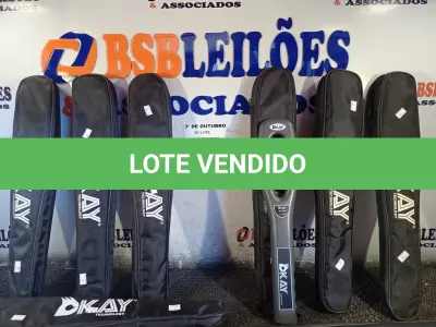 LOTE 189 - 10 DETECTORES DE METAL. (NO ESTADO) ATENÇÃO! FAZER A VISITAÇÃO ANTES DE ARREMATAR, NÃO SABEMOS SE FUNCIONA. LEILÃO NÃO TEM GARANTIA E NEM DEVOLUÇÃO, SUJEITO A POSSÍVEIS AVARIAS VISÍVEIS/OCULTAS E/OU AUSÊNCIA DE COMPONENTES.