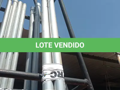 LOTE 640 - 03 ELETRODUTOS GALVANIZADOS DE 2”. (NO ESTADO) ATENÇÃO! FAZER A VISITAÇÃO ANTES DE ARREMATAR, NÃO SABEMOS SE FUNCIONA. LEILÃO NÃO TEM GARANTIA E NEM DEVOLUÇÃO, SUJEITO A POSSÍVEIS AVARIAS VISÍVEIS/OCULTAS E/OU AUSÊNCIA DE COMPONENTES.