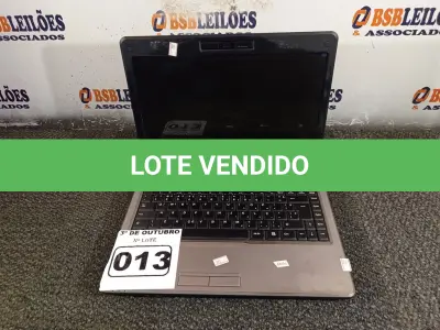 LOTE 013 - 01 NOTEBOOK MARCA VECTOR. (NO ESTADO) ATENÇÃO! FAZER A VISITAÇÃO ANTES DE ARREMATAR, NÃO SABEMOS SE FUNCIONA. LEILÃO NÃO TEM GARANTIA E NEM DEVOLUÇÃO, SUJEITO A POSSÍVEIS AVARIAS VISÍVEIS/OCULTAS E/OU AUSÊNCIA DE COMPONENTES.