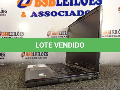 LOTE 012 - 01 NOTEBOOK MARCA DELL. (NO ESTADO) ATENÇÃO! FAZER A VISITAÇÃO ANTES DE ARREMATAR, NÃO SABEMOS SE FUNCIONA. LEILÃO NÃO TEM GARANTIA E NEM DEVOLUÇÃO, SUJEITO A POSSÍVEIS AVARIAS VISÍVEIS/OCULTAS E/OU AUSÊNCIA DE COMPONENTES.