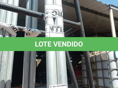 LOTE 640 - 03 ELETRODUTOS GALVANIZADOS DE 2”. (NO ESTADO) ATENÇÃO! FAZER A VISITAÇÃO ANTES DE ARREMATAR, NÃO SABEMOS SE FUNCIONA. LEILÃO NÃO TEM GARANTIA E NEM DEVOLUÇÃO, SUJEITO A POSSÍVEIS AVARIAS VISÍVEIS/OCULTAS E/OU AUSÊNCIA DE COMPONENTES.