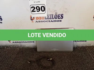 LOTE 290 - 01 TABLET SAMSUNG COM CABO. (NO ESTADO) ATENÇÃO! FAZER A VISITAÇÃO ANTES DE ARREMATAR, NÃO SABEMOS SE FUNCIONA. LEILÃO NÃO TEM GARANTIA E NEM DEVOLUÇÃO, SUJEITO A POSSÍVEIS AVARIAS VISÍVEIS/OCULTAS E/OU AUSÊNCIA DE COMPONENTES.