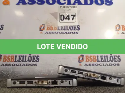 LOTE 047 - 02 MINIS CPU WYSE. (NO ESTADO) ATENÇÃO! FAZER A VISITAÇÃO ANTES DE ARREMATAR, NÃO SABEMOS SE FUNCIONA. LEILÃO NÃO TEM GARANTIA E NEM DEVOLUÇÃO, SUJEITO A POSSÍVEIS AVARIAS VISÍVEIS/OCULTAS E/OU AUSÊNCIA DE COMPONENTES.
