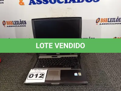 LOTE 012 - 01 NOTEBOOK MARCA DELL. (NO ESTADO) ATENÇÃO! FAZER A VISITAÇÃO ANTES DE ARREMATAR, NÃO SABEMOS SE FUNCIONA. LEILÃO NÃO TEM GARANTIA E NEM DEVOLUÇÃO, SUJEITO A POSSÍVEIS AVARIAS VISÍVEIS/OCULTAS E/OU AUSÊNCIA DE COMPONENTES.
