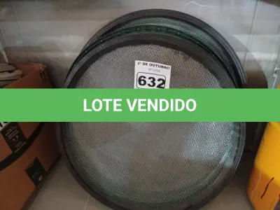 LOTE 632 - 06 PENEIRAS MARCAS E MODELOS DIVERSOS. (NO ESTADO) ATENÇÃO! FAZER A VISITAÇÃO ANTES DE ARREMATAR, NÃO SABEMOS SE FUNCIONA. LEILÃO NÃO TEM GARANTIA E NEM DEVOLUÇÃO, SUJEITO A POSSÍVEIS AVARIAS VISÍVEIS/OCULTAS E/OU AUSÊNCIA DE COMPONENTES.