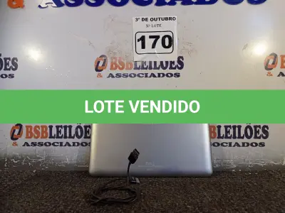 LOTE 170 - 01 TABLET SAMSUNG COM CABO. (NO ESTADO) ATENÇÃO! FAZER A VISITAÇÃO ANTES DE ARREMATAR, NÃO SABEMOS SE FUNCIONA. LEILÃO NÃO TEM GARANTIA E NEM DEVOLUÇÃO, SUJEITO A POSSÍVEIS AVARIAS VISÍVEIS/OCULTAS E/OU AUSÊNCIA DE COMPONENTES.