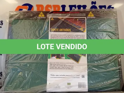 LOTE 293 - 02 TAPETES ANTIVÍRUS. (NO ESTADO) ATENÇÃO! FAZER A VISITAÇÃO ANTES DE ARREMATAR, NÃO SABEMOS SE FUNCIONA. LEILÃO NÃO TEM GARANTIA E NEM DEVOLUÇÃO, SUJEITO A POSSÍVEIS AVARIAS VISÍVEIS/OCULTAS E/OU AUSÊNCIA DE COMPONENTES.