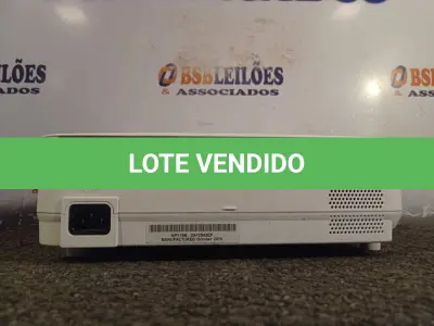 LOTE 036 - 01 PROJETOR MULTIMIDIA MARCA NEC. (NO ESTADO) ATENÇÃO! FAZER A VISITAÇÃO ANTES DE ARREMATAR, NÃO SABEMOS SE FUNCIONA. LEILÃO NÃO TEM GARANTIA E NEM DEVOLUÇÃO, SUJEITO A POSSÍVEIS AVARIAS VISÍVEIS/OCULTAS E/OU AUSÊNCIA DE COMPONENTES.
