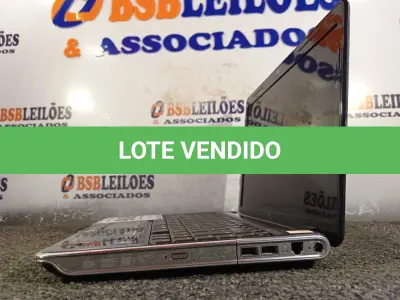 LOTE 006 - 01 NOTEBOOK MARCA HP. (NO ESTADO) ATENÇÃO! FAZER A VISITAÇÃO ANTES DE ARREMATAR, NÃO SABEMOS SE FUNCIONA. LEILÃO NÃO TEM GARANTIA E NEM DEVOLUÇÃO, SUJEITO A POSSÍVEIS AVARIAS VISÍVEIS/OCULTAS E/OU AUSÊNCIA DE COMPONENTES.