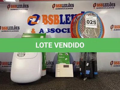 LOTE 025 - 01 CENTRAL, 01 TECLADO DE ALARME E 05 RAQUETES MATA MOSQUITO. (NO ESTADO) ATENÇÃO! FAZER A VISITAÇÃO ANTES DE ARREMATAR, NÃO SABEMOS SE FUNCIONA. LEILÃO NÃO TEM GARANTIA E NEM DEVOLUÇÃO, SUJEITO A POSSÍVEIS AVARIAS VISÍVEIS/OCULTAS E/OU AUSÊNCIA DE COMPONENTES.