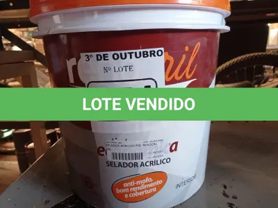 LOTE 171 - 01 BALDE DE SELADOR ACRÍLICO 16L. (NO ESTADO) ATENÇÃO! FAZER A VISITAÇÃO ANTES DE ARREMATAR, NÃO SABEMOS SE FUNCIONA. LEILÃO NÃO TEM GARANTIA E NEM DEVOLUÇÃO, SUJEITO A POSSÍVEIS AVARIAS VISÍVEIS/OCULTAS E/OU AUSÊNCIA DE COMPONENTES.