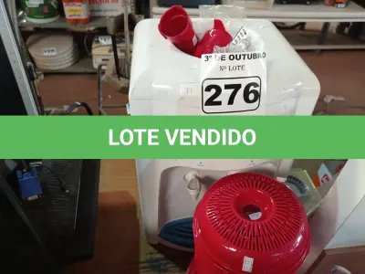 LOTE 276 - 01 PURIFICADOR DE ÁGUA, 01 MULTIPROCESSADOR E 01 COPO DE LIQUIDIFICADOR MARCAS E MODELOS DIVERSOS. (NO ESTADO) ATENÇÃO! FAZER A VISITAÇÃO ANTES DE ARREMATAR, NÃO SABEMOS SE FUNCIONA. LEILÃO NÃO TEM GARANTIA E NEM DEVOLUÇÃO, SUJEITO A POSSÍVEIS AVARIAS VISÍVEIS/OCULTAS E/OU AUSÊNCIA DE COMPONENTES.