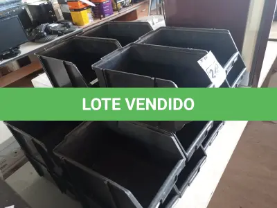 LOTE 249 - 20 CAÇAMBAS ORGANIZADORAS DE PLÁSTICO. (NO ESTADO) ATENÇÃO! FAZER A VISITAÇÃO ANTES DE ARREMATAR, NÃO SABEMOS SE FUNCIONA. LEILÃO NÃO TEM GARANTIA E NEM DEVOLUÇÃO, SUJEITO A POSSÍVEIS AVARIAS VISÍVEIS/OCULTAS E/OU AUSÊNCIA DE COMPONENTES.
