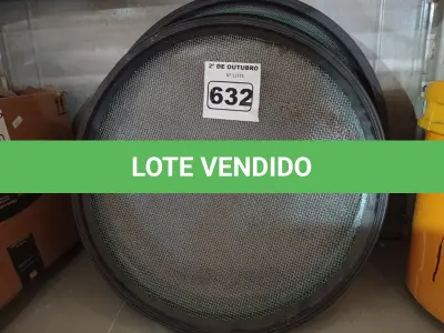 LOTE 632 - 06 PENEIRAS MARCAS E MODELOS DIVERSOS. (NO ESTADO) ATENÇÃO! FAZER A VISITAÇÃO ANTES DE ARREMATAR, NÃO SABEMOS SE FUNCIONA. LEILÃO NÃO TEM GARANTIA E NEM DEVOLUÇÃO, SUJEITO A POSSÍVEIS AVARIAS VISÍVEIS/OCULTAS E/OU AUSÊNCIA DE COMPONENTES.