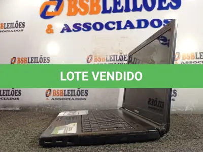 LOTE 011 - 01 NOTEBOOK MARCA INTELBRAS. (NO ESTADO) ATENÇÃO! FAZER A VISITAÇÃO ANTES DE ARREMATAR, NÃO SABEMOS SE FUNCIONA. LEILÃO NÃO TEM GARANTIA E NEM DEVOLUÇÃO, SUJEITO A POSSÍVEIS AVARIAS VISÍVEIS/OCULTAS E/OU AUSÊNCIA DE COMPONENTES.