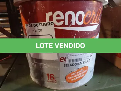 LOTE 118 - 01 BALDE DE SELADOR ACRÍLICO 16L. (NO ESTADO) ATENÇÃO! FAZER A VISITAÇÃO ANTES DE ARREMATAR, NÃO SABEMOS SE FUNCIONA. LEILÃO NÃO TEM GARANTIA E NEM DEVOLUÇÃO, SUJEITO A POSSÍVEIS AVARIAS VISÍVEIS/OCULTAS E/OU AUSÊNCIA DE COMPONENTES.