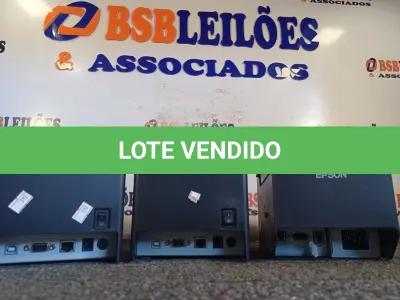 LOTE 187 - 03 IMPRESSORAS NÃO FISCAL MARCAS E MODELOS DIVERSOS. (NO ESTADO) ATENÇÃO! FAZER A VISITAÇÃO ANTES DE ARREMATAR, NÃO SABEMOS SE FUNCIONA. LEILÃO NÃO TEM GARANTIA E NEM DEVOLUÇÃO, SUJEITO A POSSÍVEIS AVARIAS VISÍVEIS/OCULTAS E/OU AUSÊNCIA DE COMPONENTES.