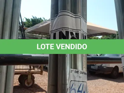LOTE 644 - 06 ELETRODUTOS GALVANIZADOS DE 1.1/2”. (NO ESTADO) ATENÇÃO! FAZER A VISITAÇÃO ANTES DE ARREMATAR, NÃO SABEMOS SE FUNCIONA. LEILÃO NÃO TEM GARANTIA E NEM DEVOLUÇÃO, SUJEITO A POSSÍVEIS AVARIAS VISÍVEIS/OCULTAS E/OU AUSÊNCIA DE COMPONENTES.