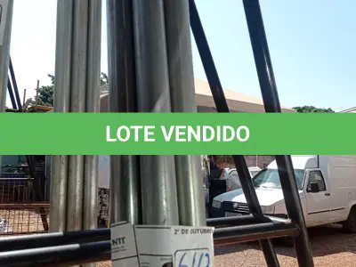 LOTE 643 - 04 ELETRODUTOS GALVANIZADOS DE 2”. (NO ESTADO) ATENÇÃO! FAZER A VISITAÇÃO ANTES DE ARREMATAR, NÃO SABEMOS SE FUNCIONA. LEILÃO NÃO TEM GARANTIA E NEM DEVOLUÇÃO, SUJEITO A POSSÍVEIS AVARIAS VISÍVEIS/OCULTAS E/OU AUSÊNCIA DE COMPONENTES.