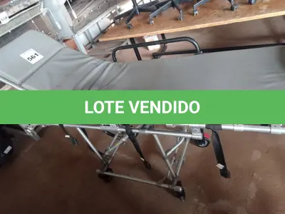 LOTE 561 - 01 MACA HOSPITALAR EM ALUMÍNIO. (NO ESTADO) ATENÇÃO! FAZER A VISITAÇÃO ANTES DE ARREMATAR, NÃO SABEMOS SE FUNCIONA. LEILÃO NÃO TEM GARANTIA E NEM DEVOLUÇÃO, SUJEITO A POSSÍVEIS AVARIAS VISÍVEIS/OCULTAS E/OU AUSÊNCIA DE COMPONENTES.