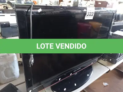 LOTE 322 - 01 TV MARCA IBUSTER 42” POL. (NO ESTADO) ATENÇÃO! FAZER A VISITAÇÃO ANTES DE ARREMATAR, NÃO SABEMOS SE FUNCIONA. LEILÃO NÃO TEM GARANTIA E NEM DEVOLUÇÃO, SUJEITO A POSSÍVEIS AVARIAS VISÍVEIS/OCULTAS E/OU AUSÊNCIA DE COMPONENTES.