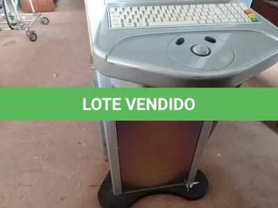 LOTE 485 - 01 TOTEM. (NO ESTADO) ATENÇÃO! FAZER A VISITAÇÃO ANTES DE ARREMATAR, NÃO SABEMOS SE FUNCIONA. LEILÃO NÃO TEM GARANTIA E NEM DEVOLUÇÃO, SUJEITO A POSSÍVEIS AVARIAS VISÍVEIS/OCULTAS E/OU AUSÊNCIA DE COMPONENTES.