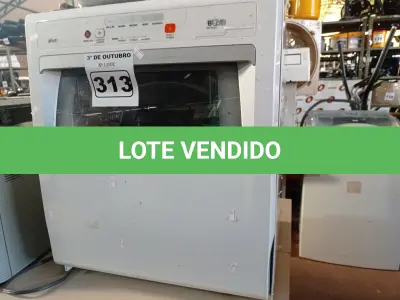 LOTE 313 - 01 LAVA LOUÇAS MARCA BRASTEMP. (NO ESTADO) ATENÇÃO! FAZER A VISITAÇÃO ANTES DE ARREMATAR, NÃO SABEMOS SE FUNCIONA. LEILÃO NÃO TEM GARANTIA E NEM DEVOLUÇÃO, SUJEITO A POSSÍVEIS AVARIAS VISÍVEIS/OCULTAS E/OU AUSÊNCIA DE COMPONENTES.