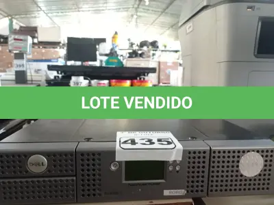 LOTE 435 - 01 SERVIDOR DE GAVETA MARCA DELL. (NO ESTADO) ATENÇÃO! FAZER A VISITAÇÃO ANTES DE ARREMATAR, NÃO SABEMOS SE FUNCIONA. LEILÃO NÃO TEM GARANTIA E NEM DEVOLUÇÃO, SUJEITO A POSSÍVEIS AVARIAS VISÍVEIS/OCULTAS E/OU AUSÊNCIA DE COMPONENTES.