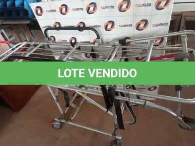 LOTE 526 - 01 MACA HOSPITALAR EM ALUMÍNIO. (NO ESTADO) ATENÇÃO! FAZER A VISITAÇÃO ANTES DE ARREMATAR, NÃO SABEMOS SE FUNCIONA. LEILÃO NÃO TEM GARANTIA E NEM DEVOLUÇÃO, SUJEITO A POSSÍVEIS AVARIAS VISÍVEIS/OCULTAS E/OU AUSÊNCIA DE COMPONENTES.