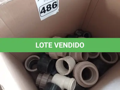 LOTE 486 - 01 LOTE COM CONEXÕES HIDRÁULICAS DIVERSAS. (NO ESTADO) ATENÇÃO! FAZER A VISITAÇÃO ANTES DE ARREMATAR, NÃO SABEMOS SE FUNCIONA. LEILÃO NÃO TEM GARANTIA E NEM DEVOLUÇÃO, SUJEITO A POSSÍVEIS AVARIAS VISÍVEIS/OCULTAS E/OU AUSÊNCIA DE COMPONENTES.