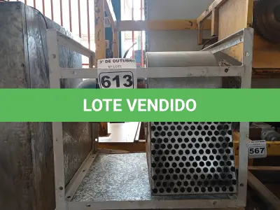 LOTE 613 - 01 EXAUSTOR. (NO ESTADO) ATENÇÃO! FAZER A VISITAÇÃO ANTES DE ARREMATAR, NÃO SABEMOS SE FUNCIONA. LEILÃO NÃO TEM GARANTIA E NEM DEVOLUÇÃO, SUJEITO A POSSÍVEIS AVARIAS VISÍVEIS/OCULTAS E/OU AUSÊNCIA DE COMPONENTES.