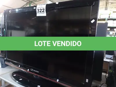 LOTE 322 - 01 TV MARCA IBUSTER 42” POL. (NO ESTADO) ATENÇÃO! FAZER A VISITAÇÃO ANTES DE ARREMATAR, NÃO SABEMOS SE FUNCIONA. LEILÃO NÃO TEM GARANTIA E NEM DEVOLUÇÃO, SUJEITO A POSSÍVEIS AVARIAS VISÍVEIS/OCULTAS E/OU AUSÊNCIA DE COMPONENTES.