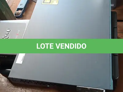 LOTE 602 - 02 PROJETORES MULTIMIDIA E 01 SWITCH CISCO 24 PORTAS. (NO ESTADO) ATENÇÃO! FAZER A VISITAÇÃO ANTES DE ARREMATAR, NÃO SABEMOS SE FUNCIONA. LEILÃO NÃO TEM GARANTIA E NEM DEVOLUÇÃO, SUJEITO A POSSÍVEIS AVARIAS VISÍVEIS/OCULTAS E/OU AUSÊNCIA DE COMPONENTES.