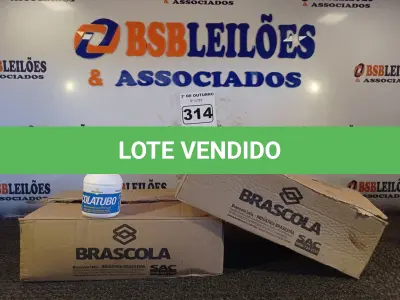 LOTE 314 - 02 CAIXAS COM COLA TUBO ST 175G COM 15 FRASCOS CADA. (NO ESTADO) ATENÇÃO! FAZER A VISITAÇÃO ANTES DE ARREMATAR, NÃO SABEMOS SE FUNCIONA. LEILÃO NÃO TEM GARANTIA E NEM DEVOLUÇÃO, SUJEITO A POSSÍVEIS AVARIAS VISÍVEIS/OCULTAS E/OU AUSÊNCIA DE COMPONENTES.