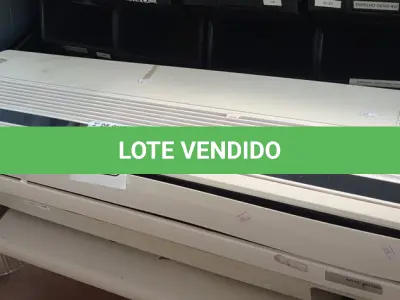 LOTE 460 - 01 EVAPORADORA MARCA LG 12000BTU. (NO ESTADO) ATENÇÃO! FAZER A VISITAÇÃO ANTES DE ARREMATAR, NÃO SABEMOS SE FUNCIONA. LEILÃO NÃO TEM GARANTIA E NEM DEVOLUÇÃO, SUJEITO A POSSÍVEIS AVARIAS VISÍVEIS/OCULTAS E/OU AUSÊNCIA DE COMPONENTES.