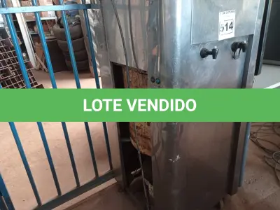 LOTE 514 - 01 SUQUEIRA EM INOX COM AVARIAS. (NO ESTADO) ATENÇÃO! FAZER A VISITAÇÃO ANTES DE ARREMATAR, NÃO SABEMOS SE FUNCIONA. LEILÃO NÃO TEM GARANTIA E NEM DEVOLUÇÃO, SUJEITO A POSSÍVEIS AVARIAS VISÍVEIS/OCULTAS E/OU AUSÊNCIA DE COMPONENTES.