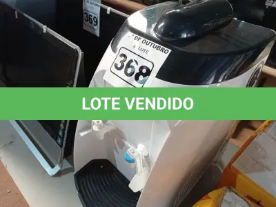 LOTE 368 - 01 PURIFICADOR DE ÁGUA 220V. (NO ESTADO) ATENÇÃO! FAZER A VISITAÇÃO ANTES DE ARREMATAR, NÃO SABEMOS SE FUNCIONA. LEILÃO NÃO TEM GARANTIA E NEM DEVOLUÇÃO, SUJEITO A POSSÍVEIS AVARIAS VISÍVEIS/OCULTAS E/OU AUSÊNCIA DE COMPONENTES.