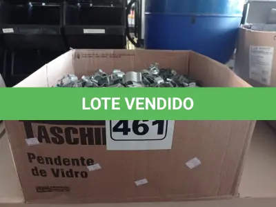 LOTE 461 - 01 LOTE COM GRANDE QUANTIDADE DE ABRAÇADEIRAS PARA TUBO GALVANIZADO. (NO ESTADO) ATENÇÃO! FAZER A VISITAÇÃO ANTES DE ARREMATAR, NÃO SABEMOS SE FUNCIONA. LEILÃO NÃO TEM GARANTIA E NEM DEVOLUÇÃO, SUJEITO A POSSÍVEIS AVARIAS VISÍVEIS/OCULTAS E/OU AUSÊNCIA DE COMPONENTES.