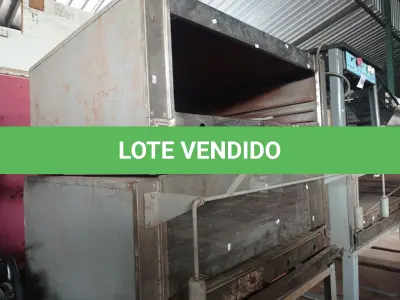 LOTE 558 - 02 FORNOS INDUSTRIAL A GÁS COM AVARIAS. (NO ESTADO) ATENÇÃO! FAZER A VISITAÇÃO ANTES DE ARREMATAR, NÃO SABEMOS SE FUNCIONA. LEILÃO NÃO TEM GARANTIA E NEM DEVOLUÇÃO, SUJEITO A POSSÍVEIS AVARIAS VISÍVEIS/OCULTAS E/OU AUSÊNCIA DE COMPONENTES.