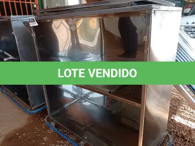 LOTE 628 - 01 CARRINHO EM INOX COM AVARIAS. (NO ESTADO) ATENÇÃO! FAZER A VISITAÇÃO ANTES DE ARREMATAR, NÃO SABEMOS SE FUNCIONA. LEILÃO NÃO TEM GARANTIA E NEM DEVOLUÇÃO, SUJEITO A POSSÍVEIS AVARIAS VISÍVEIS/OCULTAS E/OU AUSÊNCIA DE COMPONENTES.