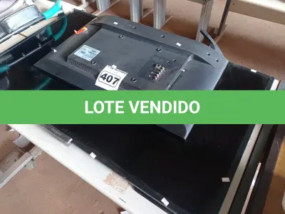 LOTE 407 - 02 TV’S MARCAS E MODELOS DIVERSOS PARA RETIRADA DE PEÇAS. (NO ESTADO) ATENÇÃO! FAZER A VISITAÇÃO ANTES DE ARREMATAR, NÃO SABEMOS SE FUNCIONA. LEILÃO NÃO TEM GARANTIA E NEM DEVOLUÇÃO, SUJEITO A POSSÍVEIS AVARIAS VISÍVEIS/OCULTAS E/OU AUSÊNCIA DE COMPONENTES.