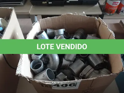 LOTE 496 - 01 LOTE COM VÁRIAS CONEXÕES PARA CAIXA PETROLET. (NO ESTADO) ATENÇÃO! FAZER A VISITAÇÃO ANTES DE ARREMATAR, NÃO SABEMOS SE FUNCIONA. LEILÃO NÃO TEM GARANTIA E NEM DEVOLUÇÃO, SUJEITO A POSSÍVEIS AVARIAS VISÍVEIS/OCULTAS E/OU AUSÊNCIA DE COMPONENTES.