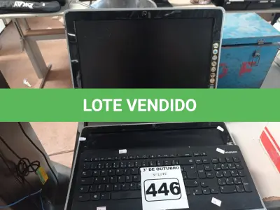 LOTE 446 - 02 COMPUTADORES ALL IN ONE MARCAS AOC. (NO ESTADO) ATENÇÃO! FAZER A VISITAÇÃO ANTES DE ARREMATAR, NÃO SABEMOS SE FUNCIONA. LEILÃO NÃO TEM GARANTIA E NEM DEVOLUÇÃO, SUJEITO A POSSÍVEIS AVARIAS VISÍVEIS/OCULTAS E/OU AUSÊNCIA DE COMPONENTES.