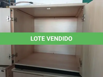 LOTE 376 - 02 ARMÁRIOS BAIXOS EM MADEIRA COM 02 PORTAS. (NO ESTADO) ATENÇÃO! FAZER A VISITAÇÃO ANTES DE ARREMATAR, NÃO SABEMOS SE FUNCIONA. LEILÃO NÃO TEM GARANTIA E NEM DEVOLUÇÃO, SUJEITO A POSSÍVEIS AVARIAS VISÍVEIS/OCULTAS E/OU AUSÊNCIA DE COMPONENTES.